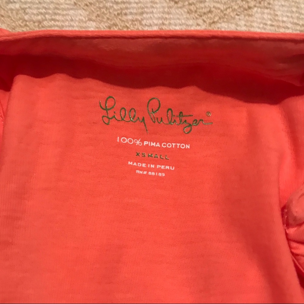 Lilly Pulitzer Ruffle Racer Back Tank Top - Picture 5 of 7